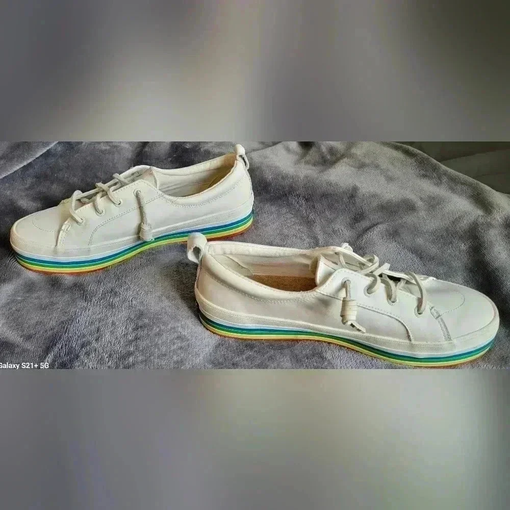 Sperry Pride Crest Vibe Platform Sneaker, size 7.5 - Picture 7 of 11
